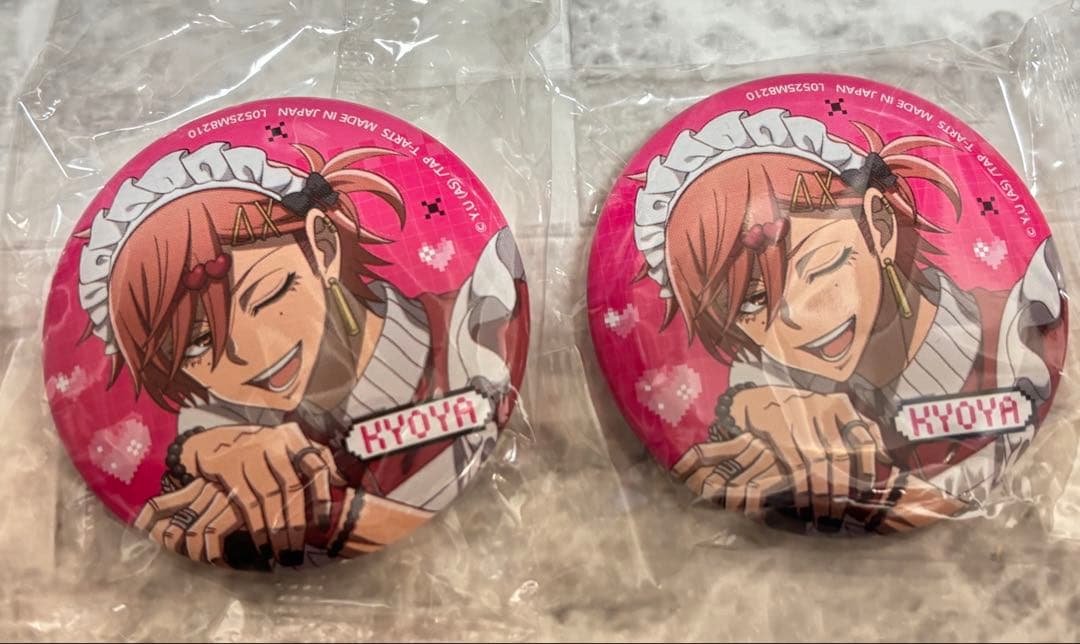 桃源暗鬼 ジャージメイド 缶バッジ 花魁坂京夜 - メルカリ