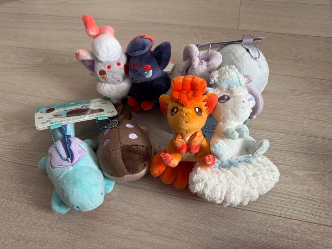 ポケモン ぬいぐるみ 磁石でくっつくペアマスコット にたものどうし 4