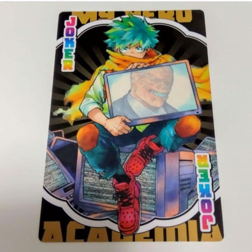 JF2024 ヒロアカ BIGトランプ JOKER 緑谷出久 オールフォーワン - メルカリ