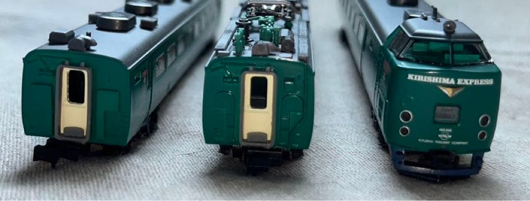 マイクロエース 485系特急「きりしま」グリーン塗装3両セット