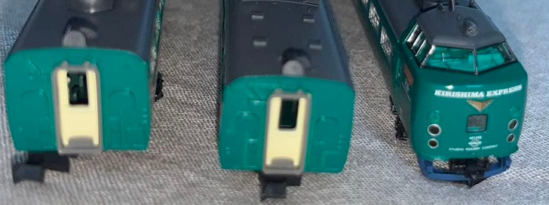 マイクロエース 485系特急「きりしま」グリーン塗装3両セット