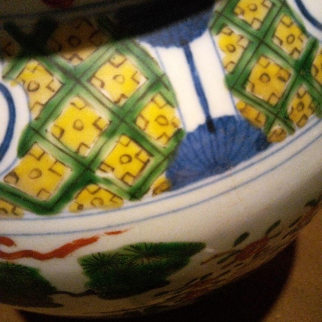 中国陶磁器 明萬歴赤絵 唐子