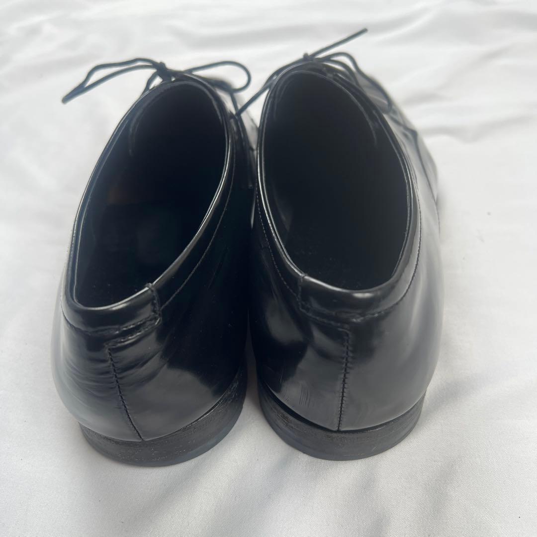 靴 Archive PRADA square toe leather shoes