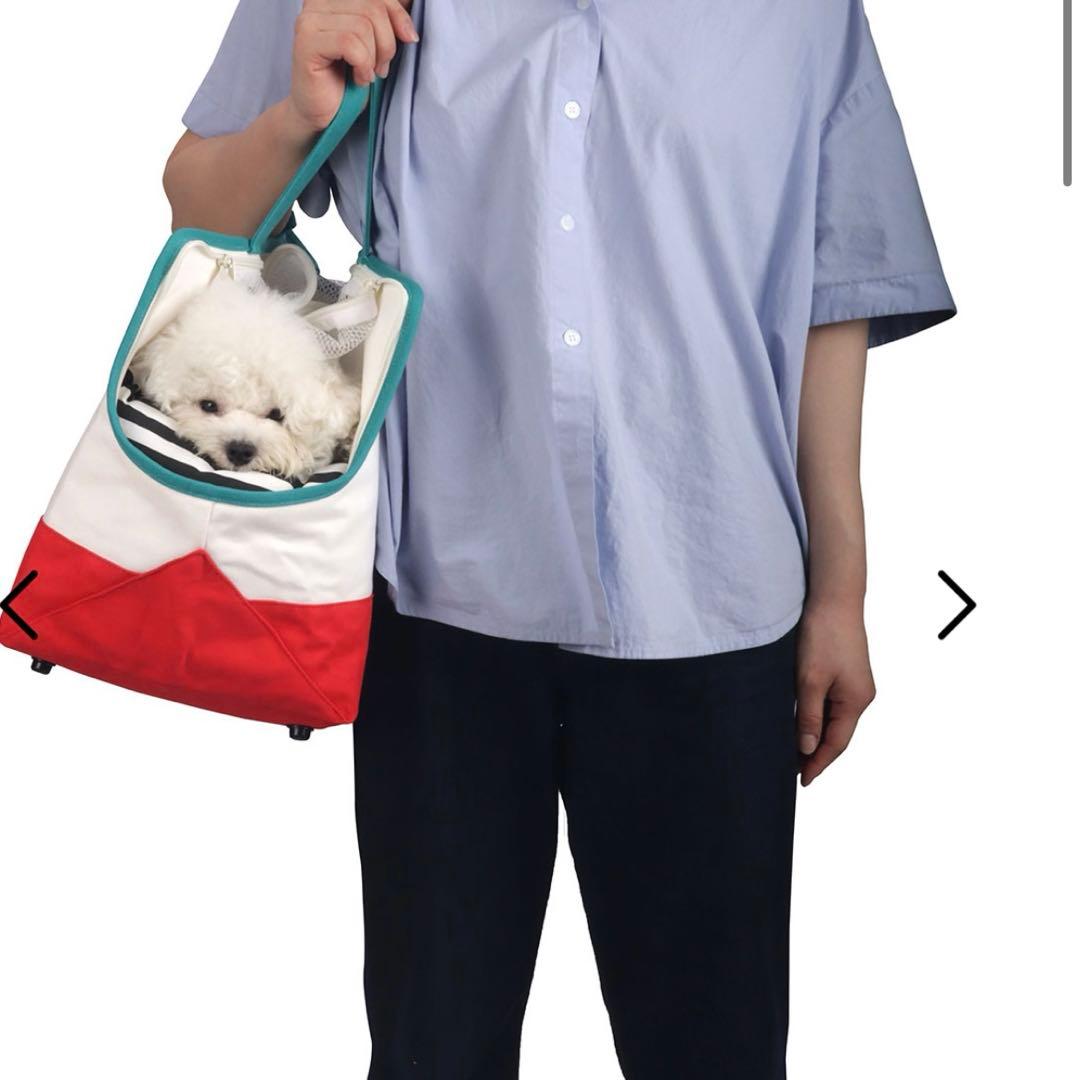 新品】monchouchou Studio Bag ホワイト 犬用バッグ 韓国 - メルカリ