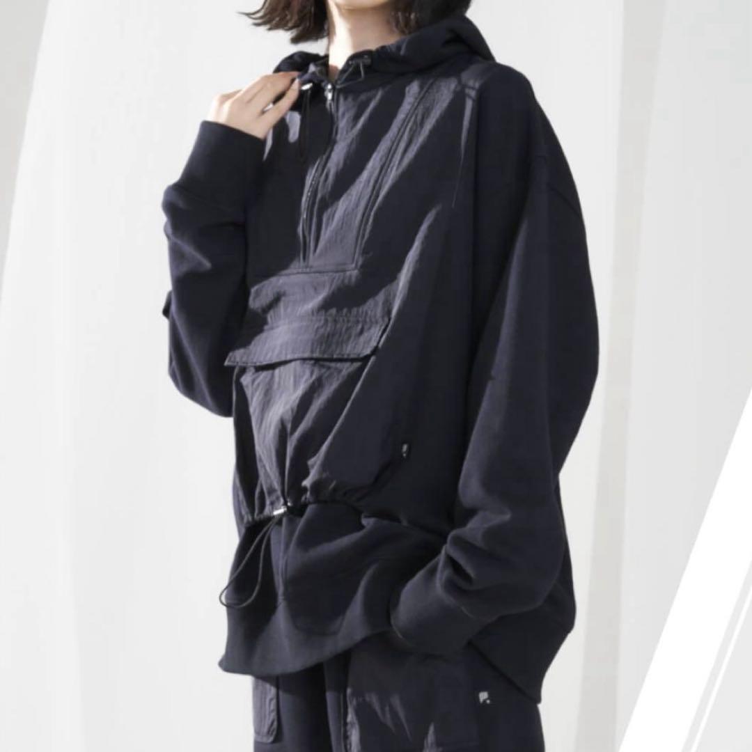 美品✨ Perfume Closet ハーフジップフーディー パフューム L