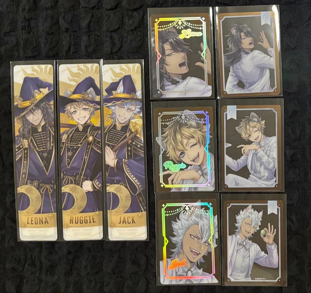 ツイステ レオナ ラギー ジャック クリアカード クリアしおり - メルカリ