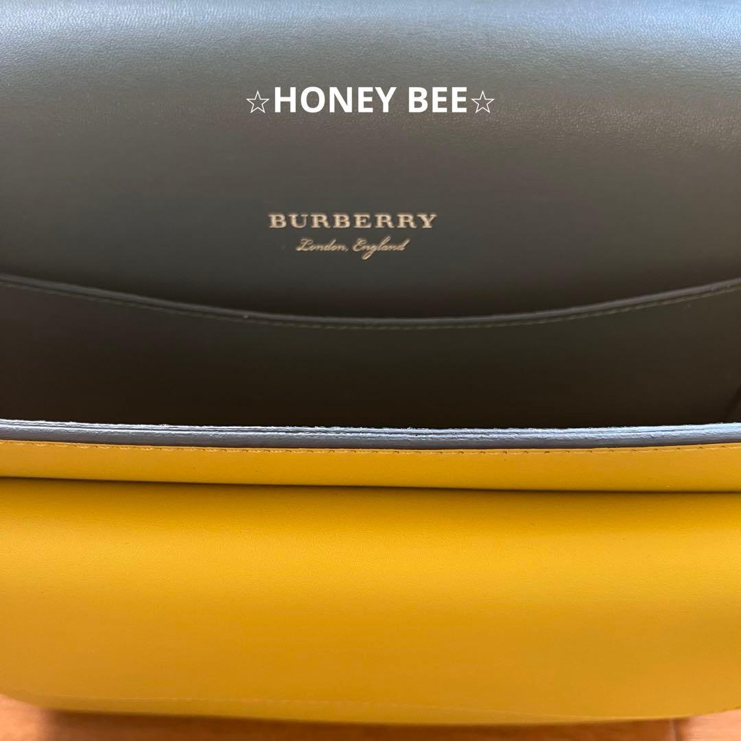 Burberryレザーショルダーバッグバーバリーサッチェルクロスボディバッグ