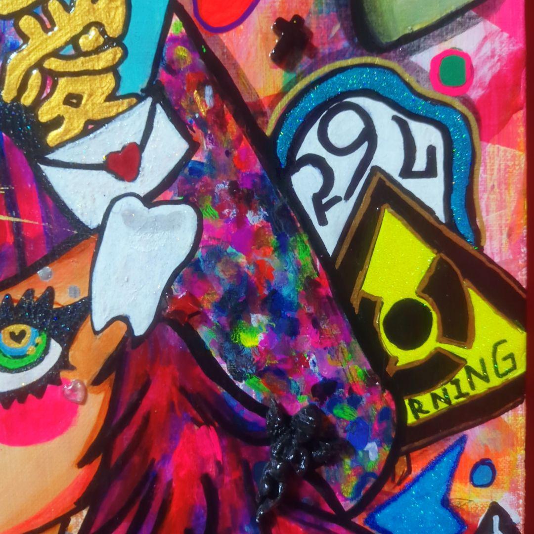 【一点物アート】✡Sell one's soul✡【現代アート/イラストアート】