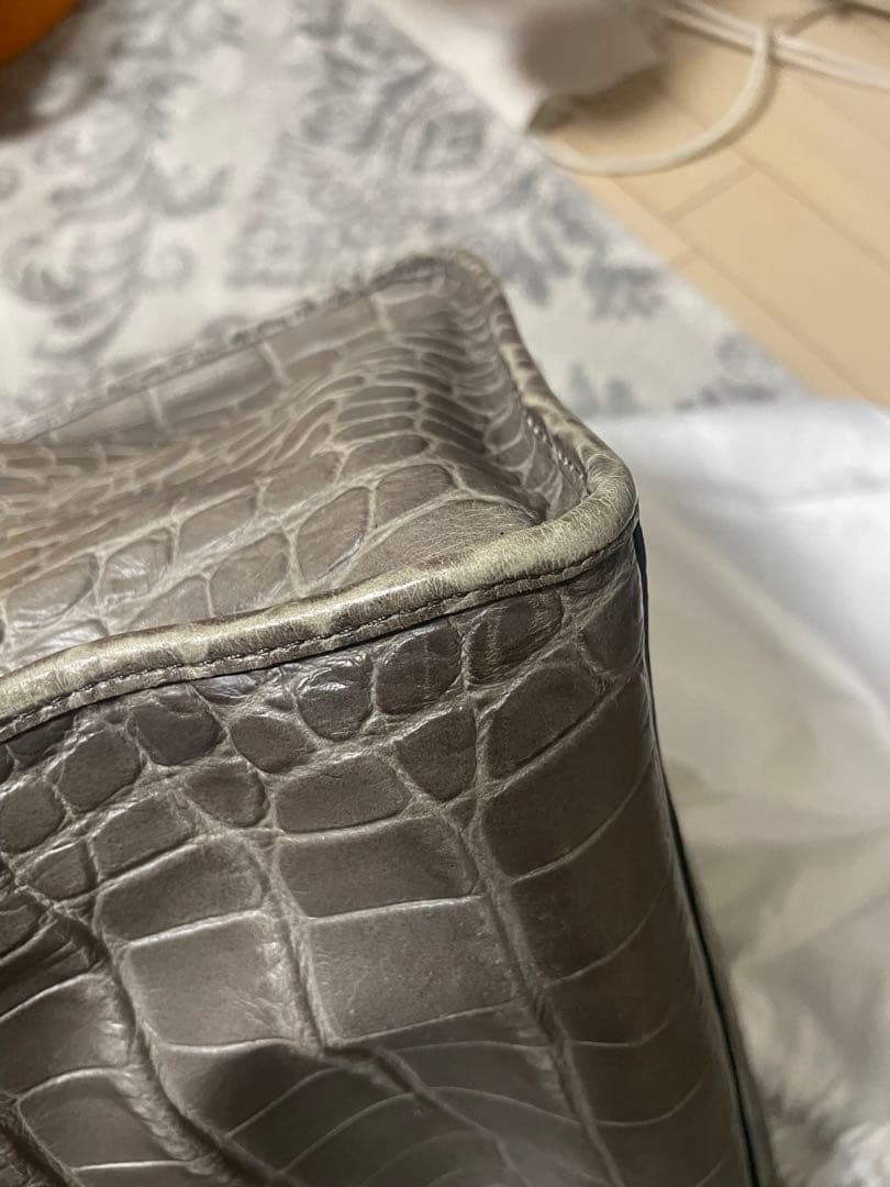 美品☆COACH☆バッグ☆本革☆グレー