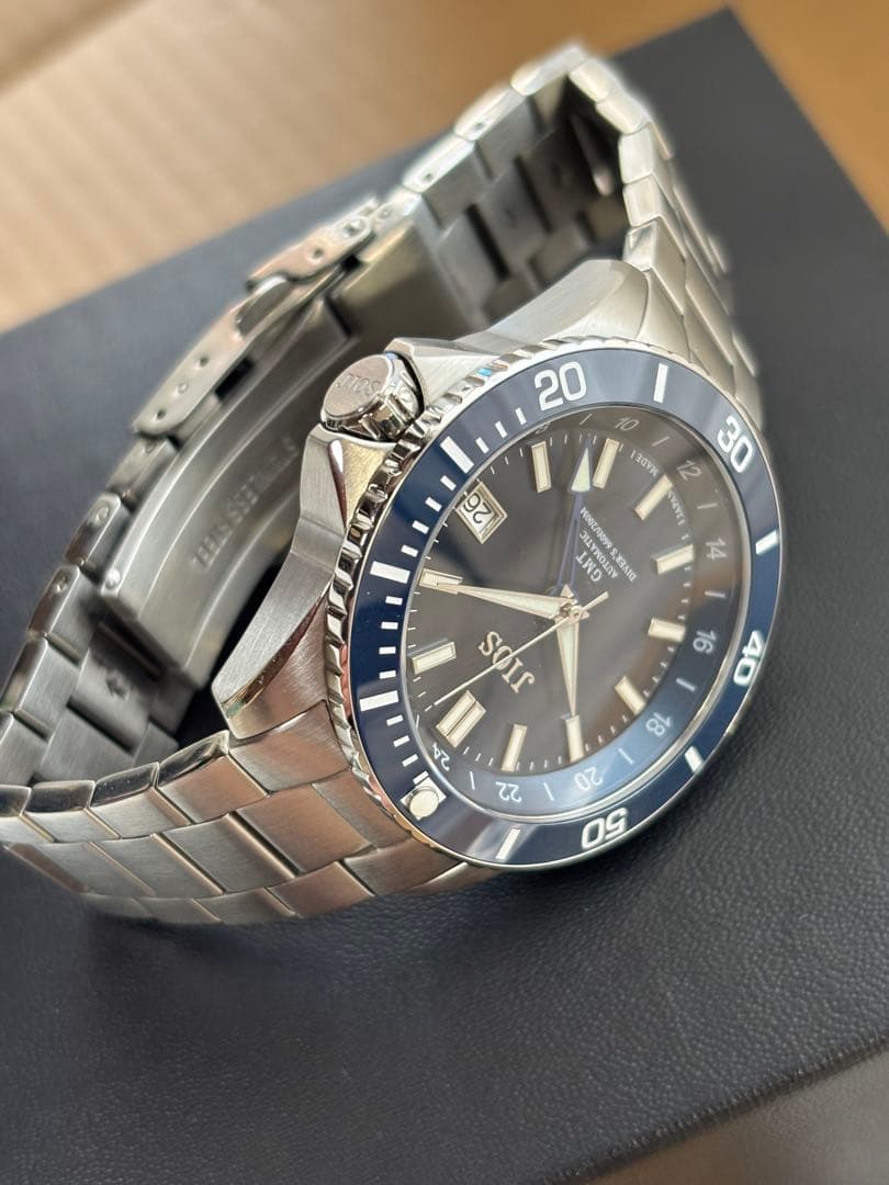 ひ*。様 メンズ機械式腕時計　JIOS GMT DIVERS 104 ダイバーズ