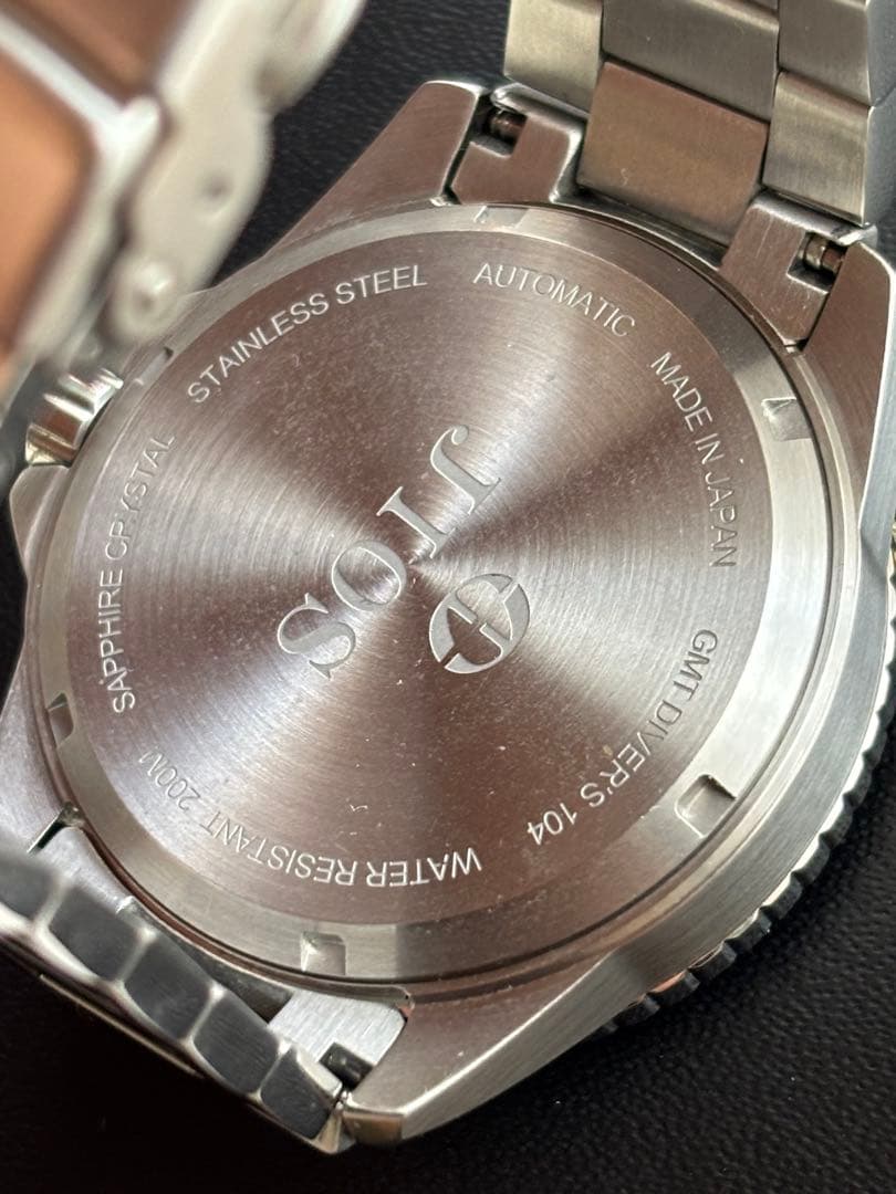 ひ*。様 メンズ機械式腕時計　JIOS GMT DIVERS 104 ダイバーズ