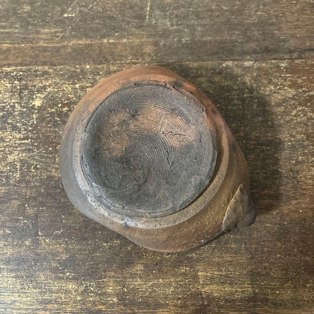 古備前 片口鉢 江戸時代 骨董 アンティーク 古道具 懐石 茶道具 李朝