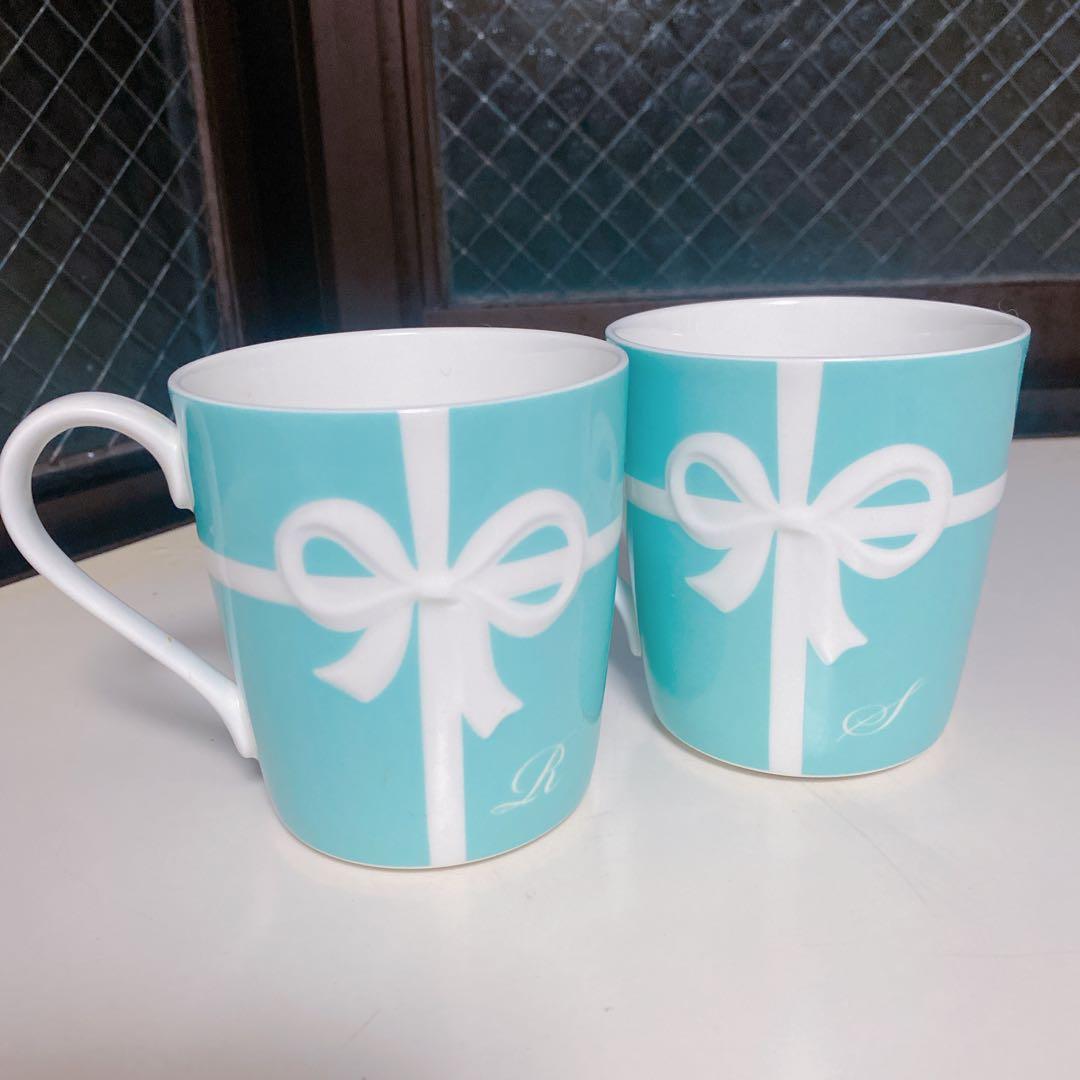 Tiffany&Co.】ティファニー ブルーボックス マグカップ ペアセット