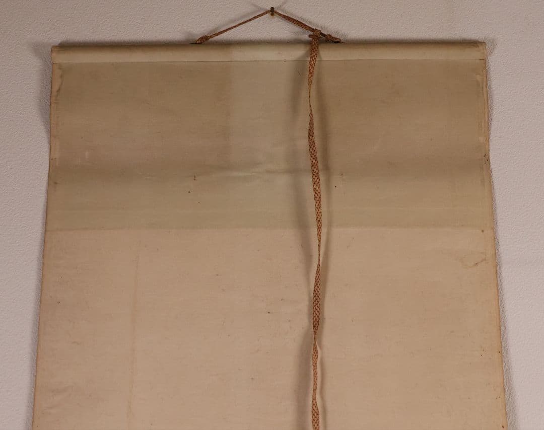 模写】松雲山人 飛瀑図 滝 人物 山水 絹本 掛軸 彩色 MB130 - メルカリ