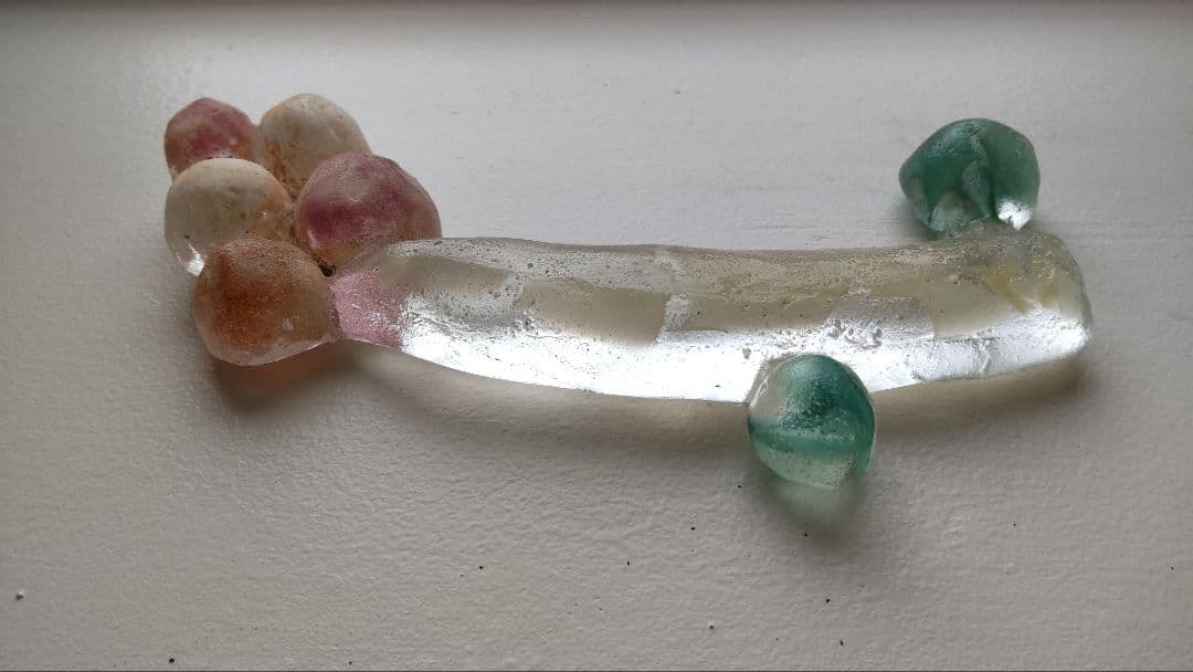 今井美智　ガラス作家　オブジェ　ペーパーウェイト　置物 今井美智 ガラス作家 オブジェ ペーパーウェイト 置物 專訪京都玻璃