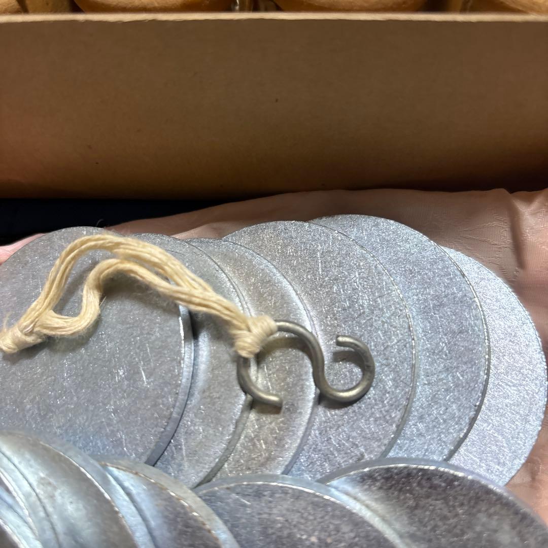 組紐　丸台　長沼静　重り付き（中心重り12個 組玉16個）収納バッグ