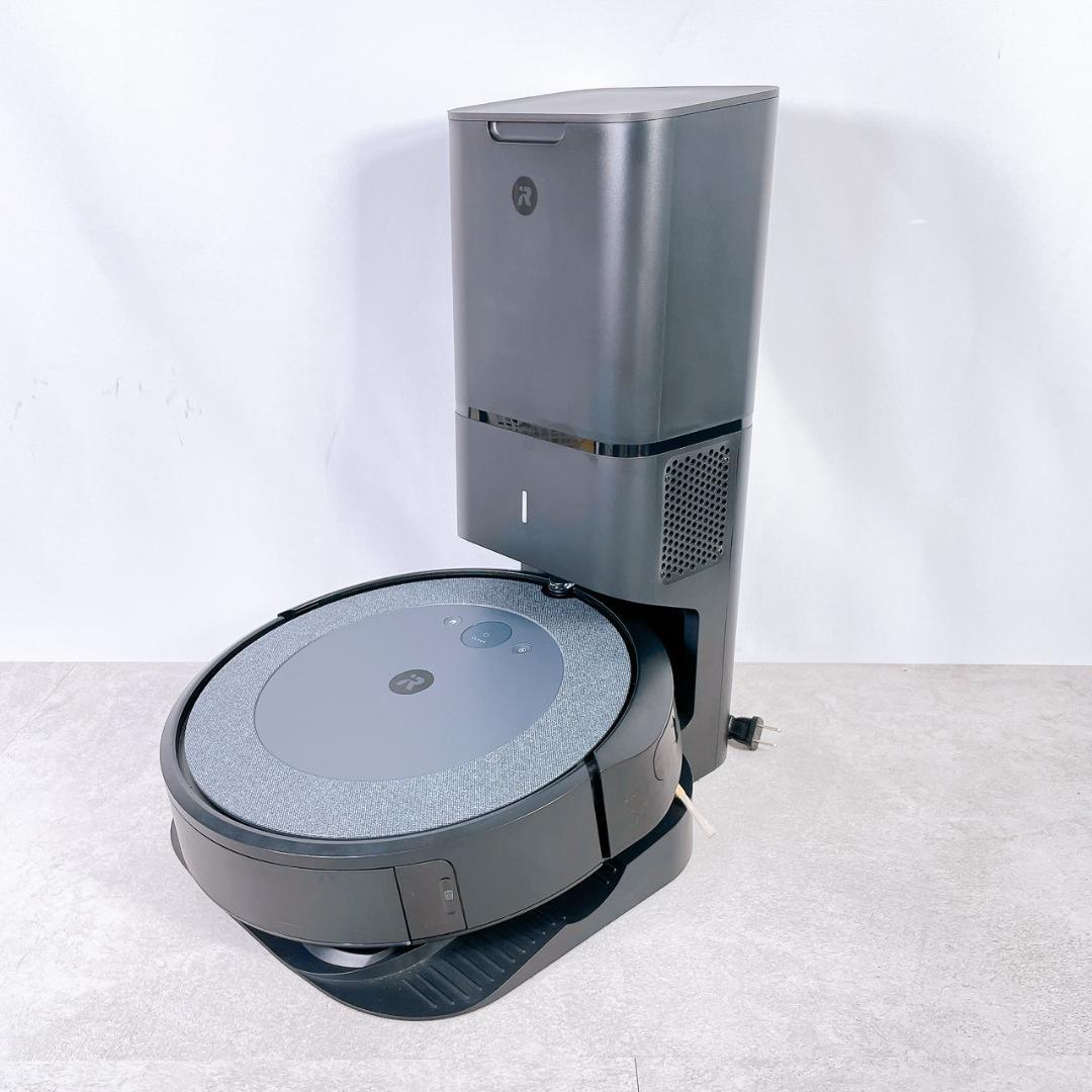 ルンバi3+ 黒 充電ドック付き Roomba i3 ロボット掃除機 充電ドック付き