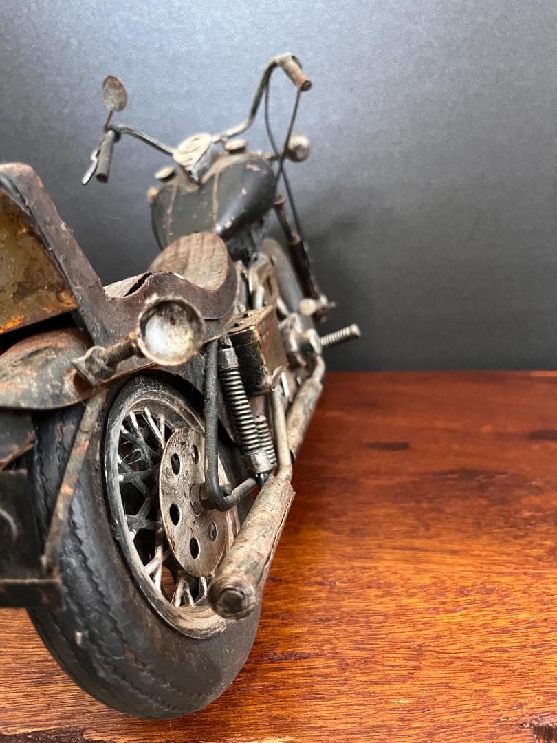 CROWS×WORST 高橋ヒロシサイン入り複製原画 河内鉄生 フィギュアバイク