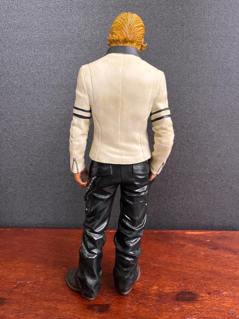 CROWS×WORST 高橋ヒロシサイン入り複製原画 河内鉄生 フィギュアバイク