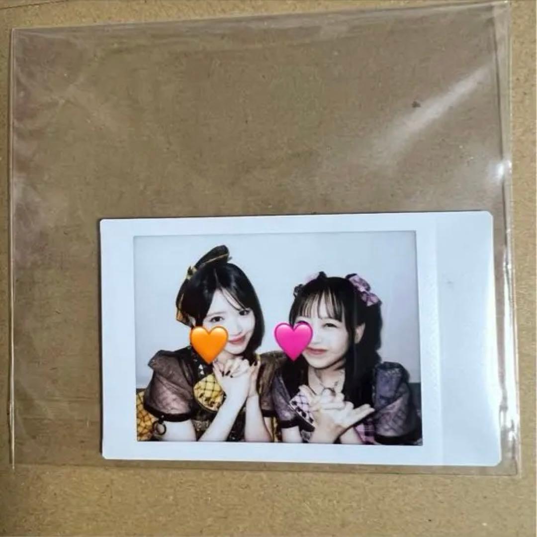 FRUITS ZIPPER 鎮西寿々歌 松本かれん ペアチェキ ブックスD賞