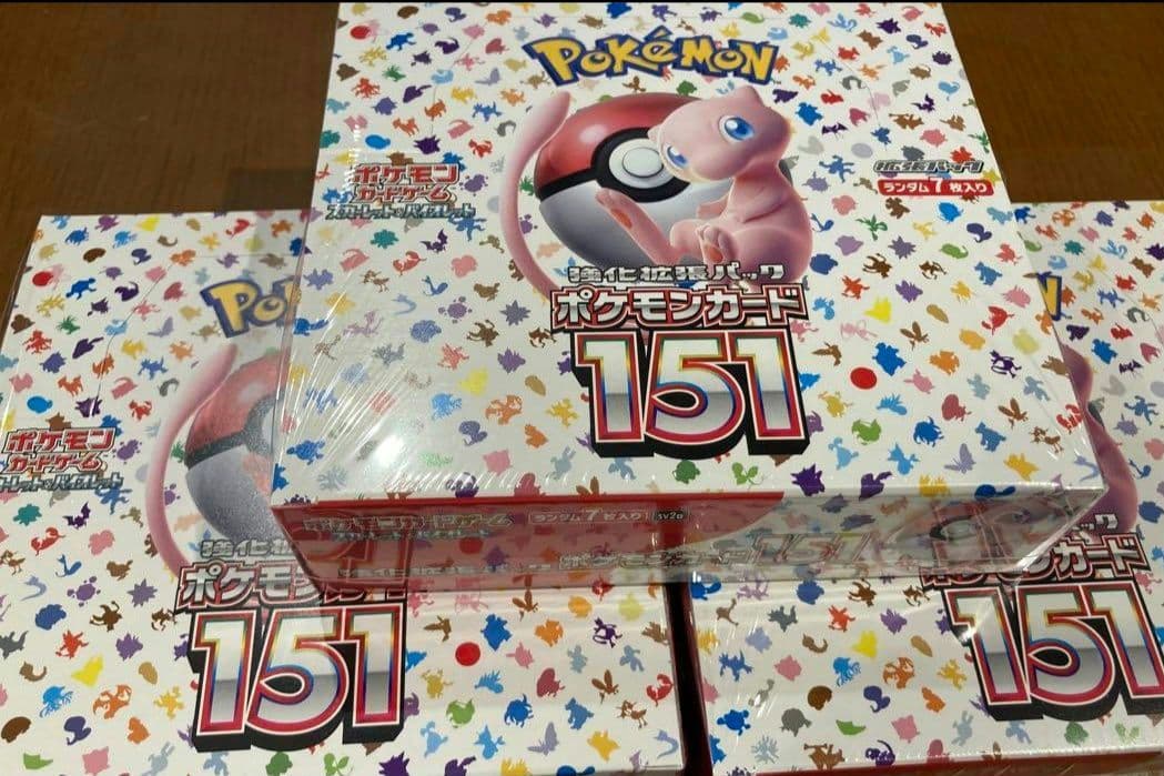 ポケモンカード 151 3BOX シュリンク付き L108644172 - キャラクター