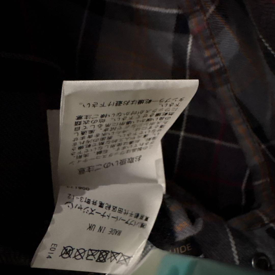 24年製 バブアー ビデイル 38 ブラック オイルドジャケット