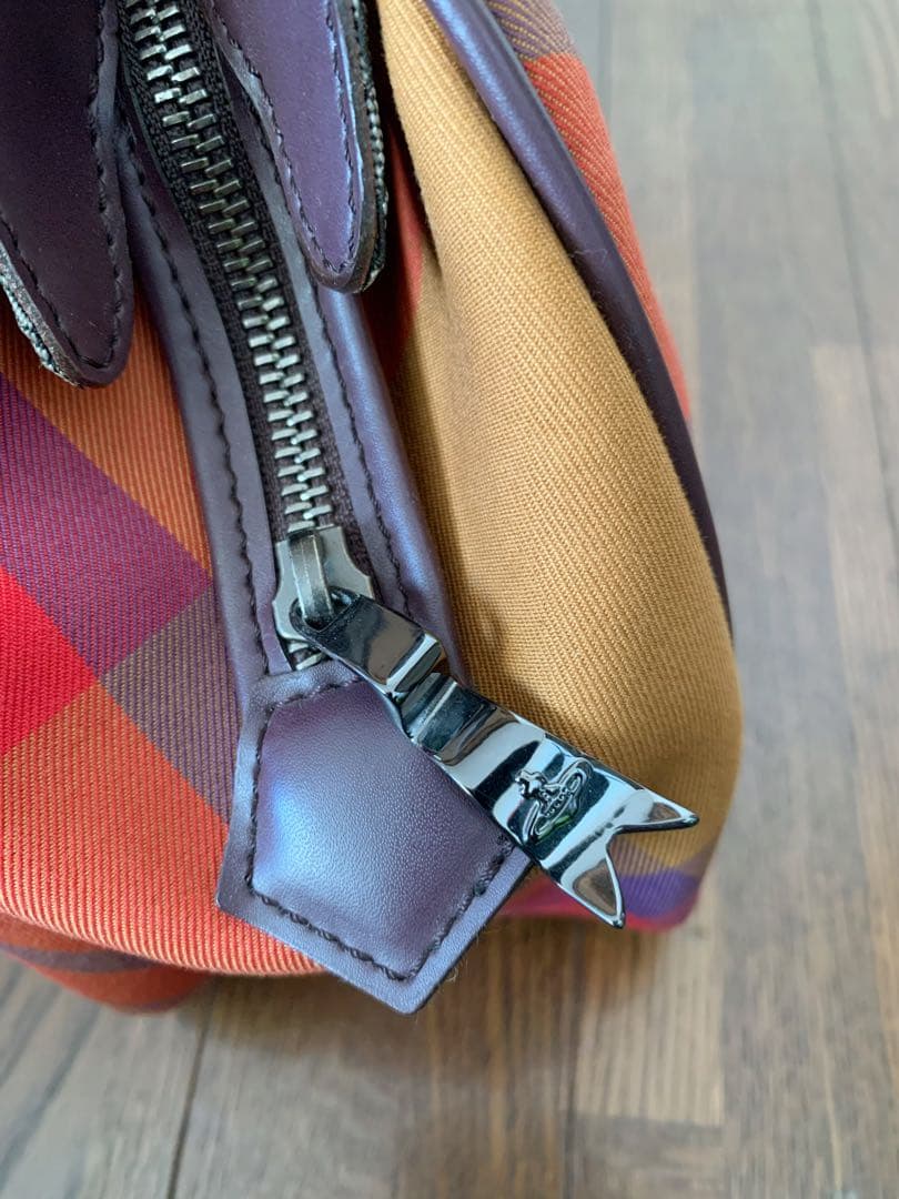 ヴィヴィアン・ウエストウッド ヤスミン ハンドバッグ チェック