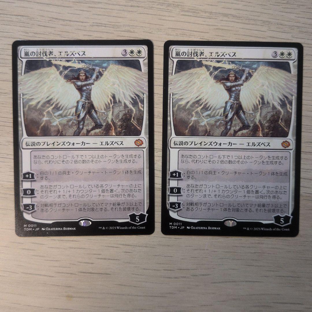 MTG】嵐の討伐者、エルズペス 2枚セット - メルカリ
