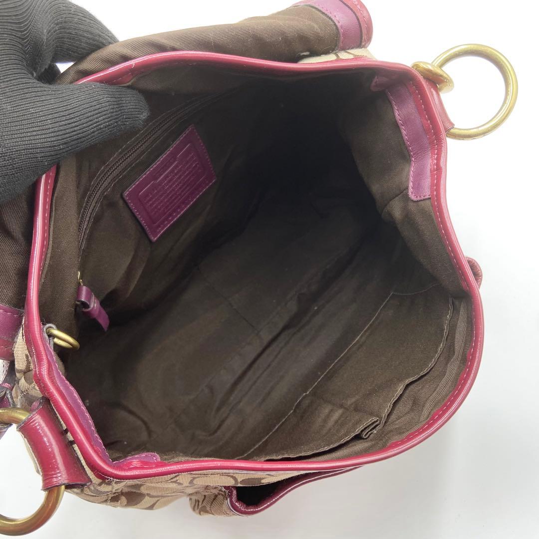 COACH コーチ　レガシー　y2k ワンショルダー　シグネチャー　キャンバス