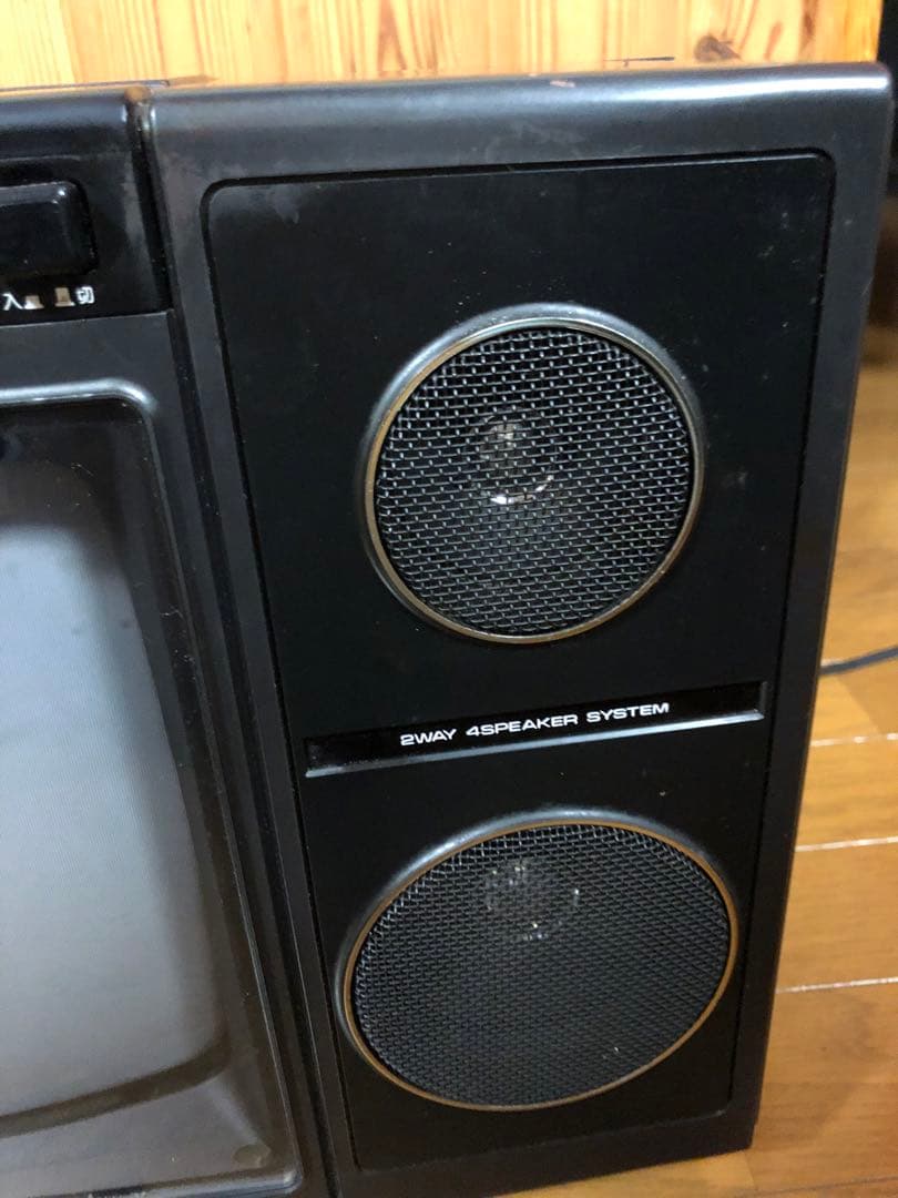 当時物】サンヨーカラーテレビ CS-121ML ブラウン管テレビ