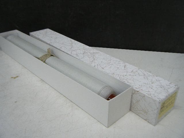 未使用品】掛軸 小堀正泉『四君子(草花)』絹本 箱付 掛け軸 L01620