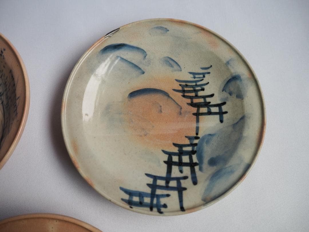 初代大丸北峰造『京名所図銘々皿』（共箱） - メルカリ