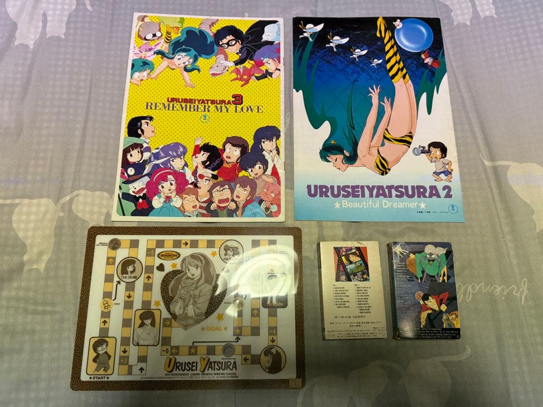 【O-1695】80年代 アニメ ポスター パンフレット カード グッズ セット