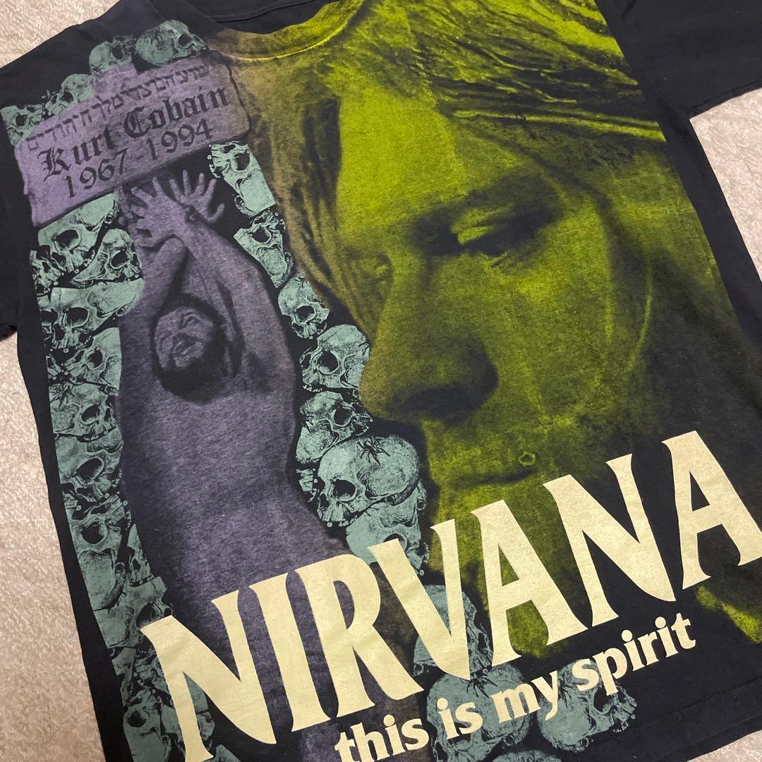 NIRVANA Kurt Cobain 追悼 メキシカンブートTシャツ