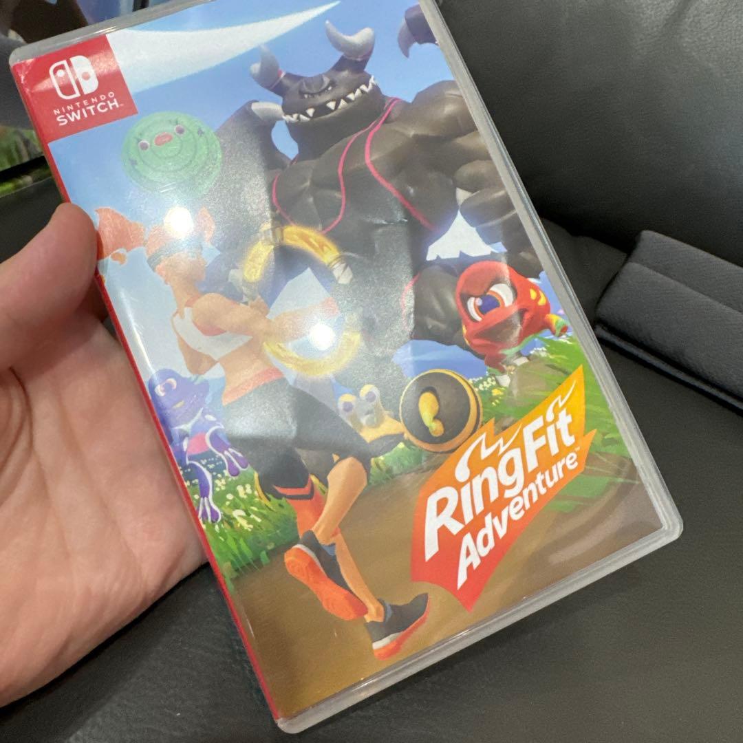 美品★Nintendo Switch有機モデル本体＋リングフィットアドベンチャー