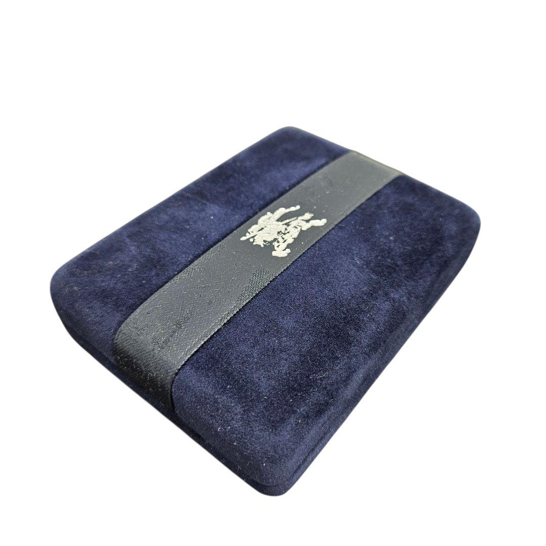 【未使用】Burberrys ネクタイピン カフス ゴールド 騎士 チェック