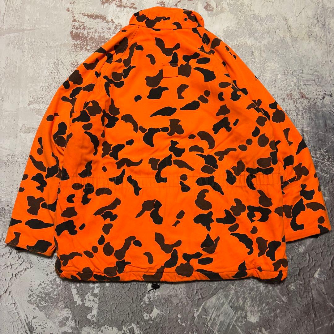 90's USA製 Cabela's ダックハンターカモ オレンジ 中綿