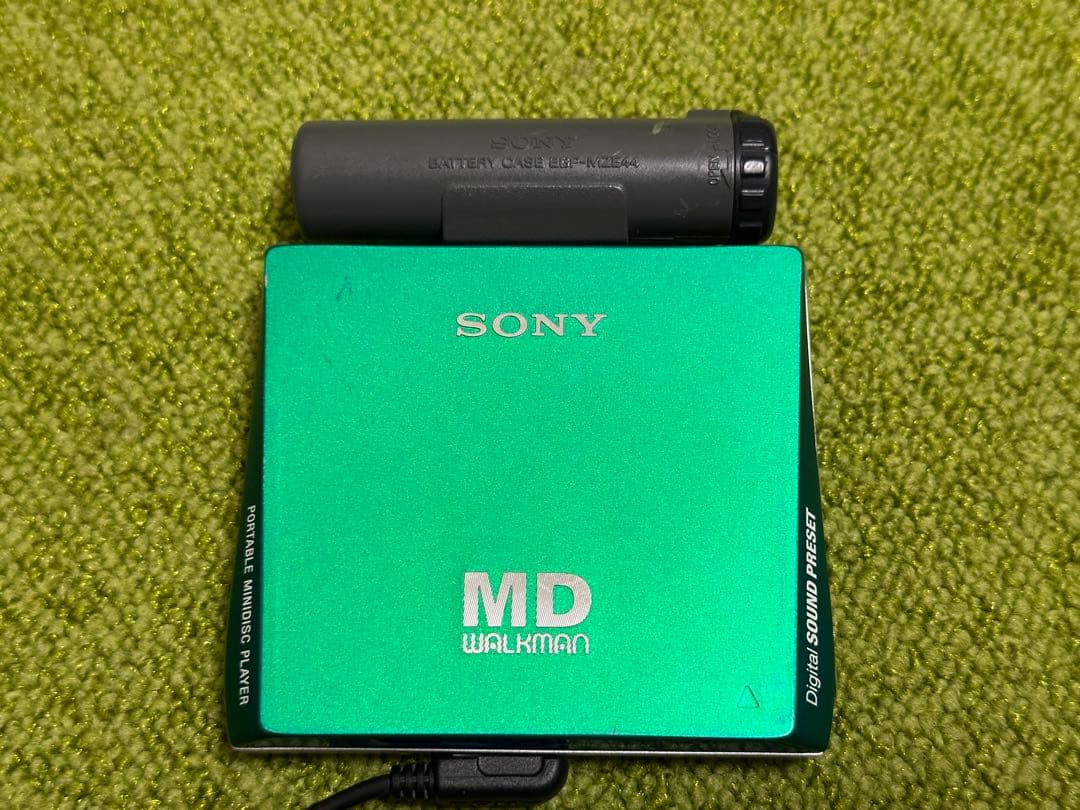 ソニー MZ-E75 MDプレーヤー WALKMAN MDウォークマン再生確認済