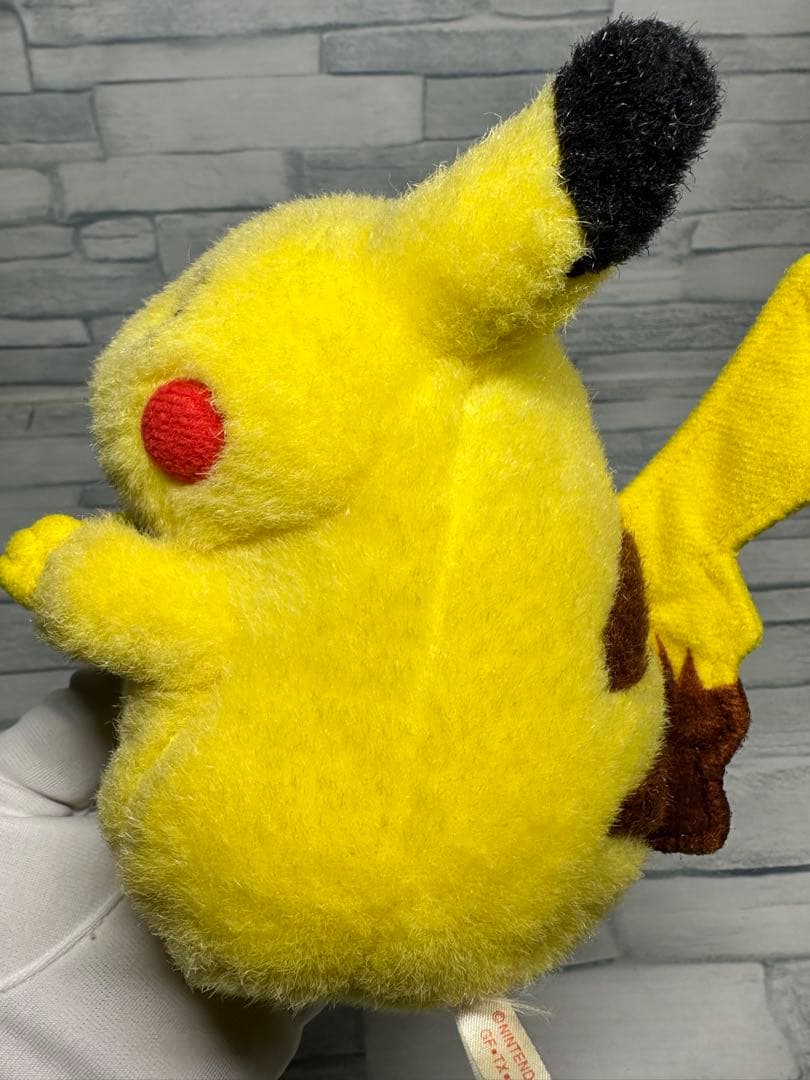 ポケモン TOMY 初期 ピカチュウ ぬいぐるみ 初代 当時物 笛入り