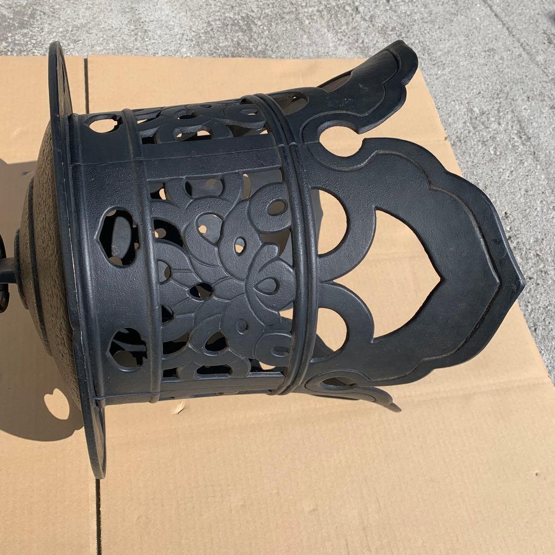 南部鉄器 岩鋳 大型 吊り 燈篭 和風 アンティーク 骨董品 レトロ