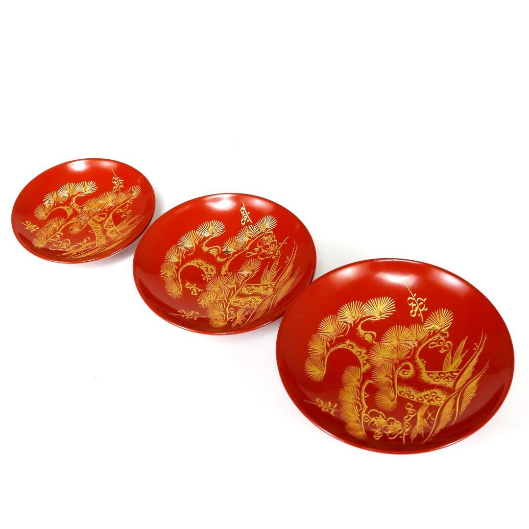 輪島塗　屠蘇器　正月　酒器　本漆　沈金　盃　銚子　盆　木製