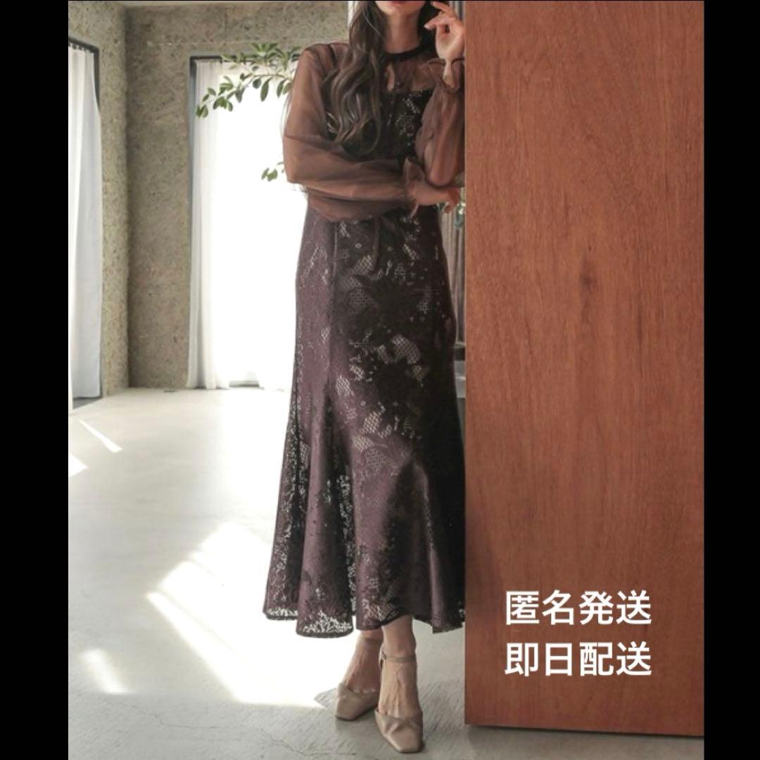 3way✨新作 ドリードール シフォンボレロ&レースキャミドレス オケージョンL