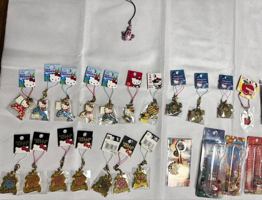 【激レア】ご当地キティ 308点 まとめ売り！ストラップ 根付 大量セット