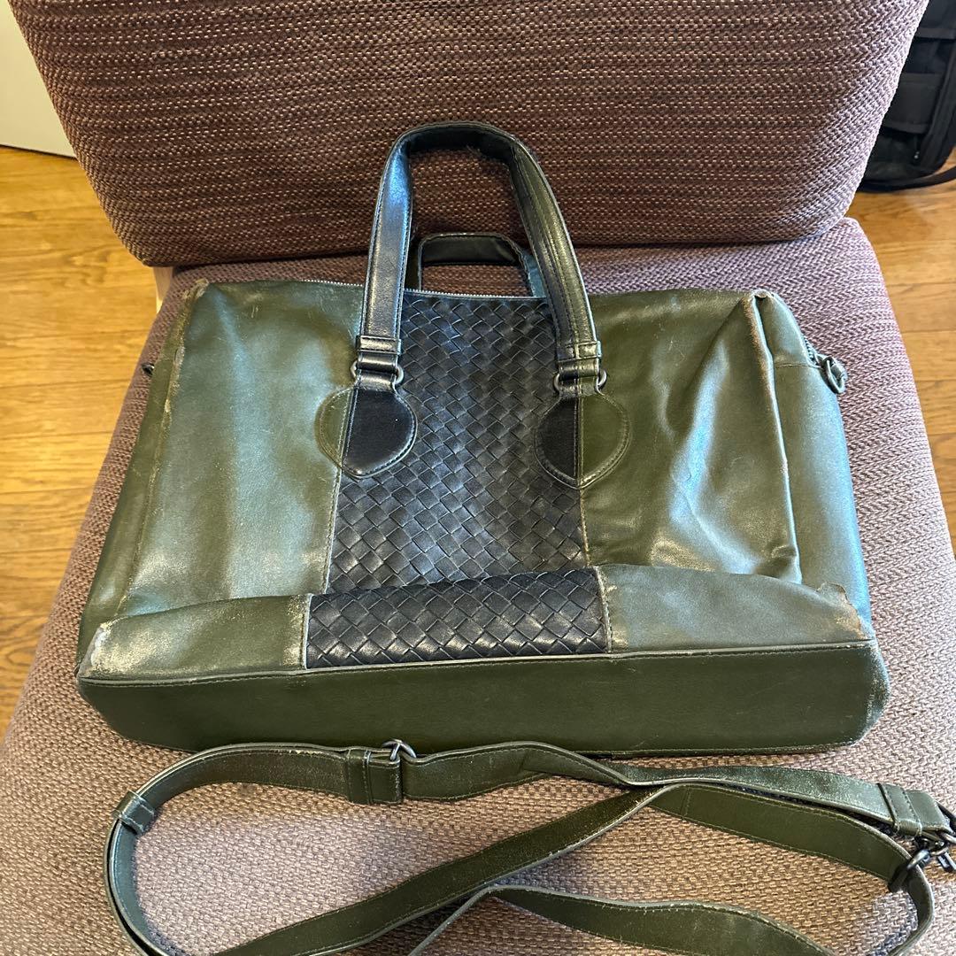 Bottega Veneta ブリーフケース　オリーブグリーン