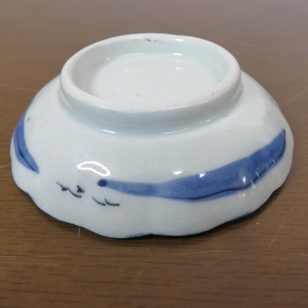 小皿 5枚 染付 希少柄 UFO 大珍品 江戸 明治 古伊万里 - メルカリ