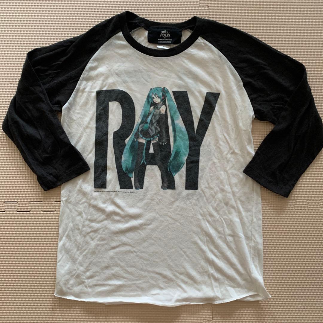 Yahoo!オークション - 初音ミク BUMP OF CHICKEN コラボ ラグランTシャ