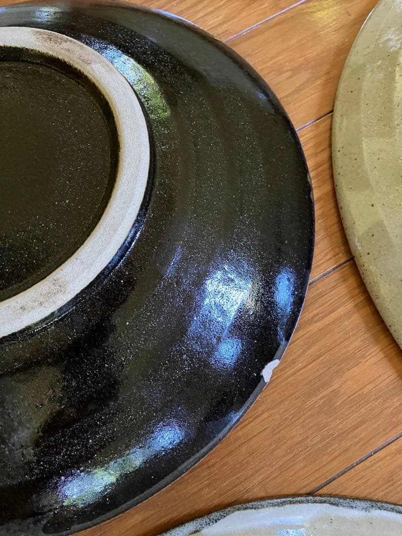 飾り 大皿 5枚 皿立て3個付き