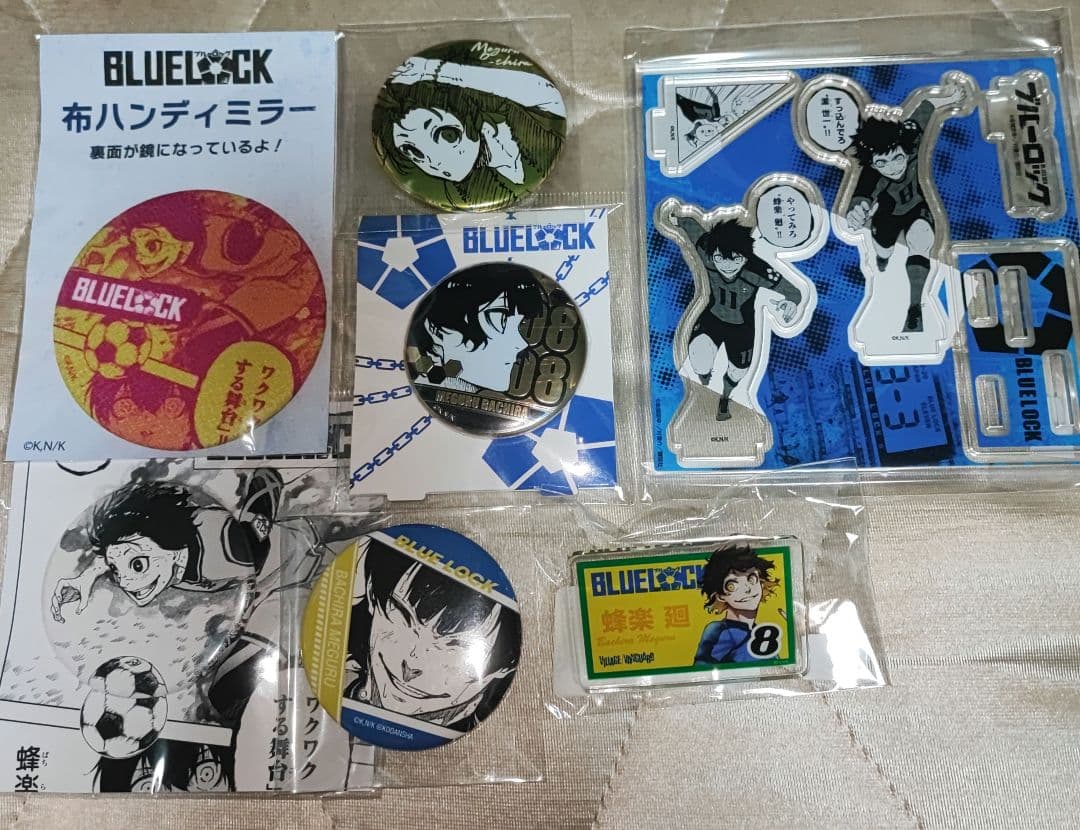 グッズ-バッチ】ブル－ロック バースデイ メタル缶バッジ01.潔 世一