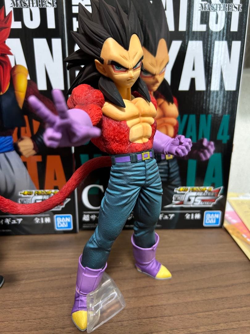 ほぼ未使用　一番くじ　ドラゴンボール　GT グレイテストサイヤン　3体セット