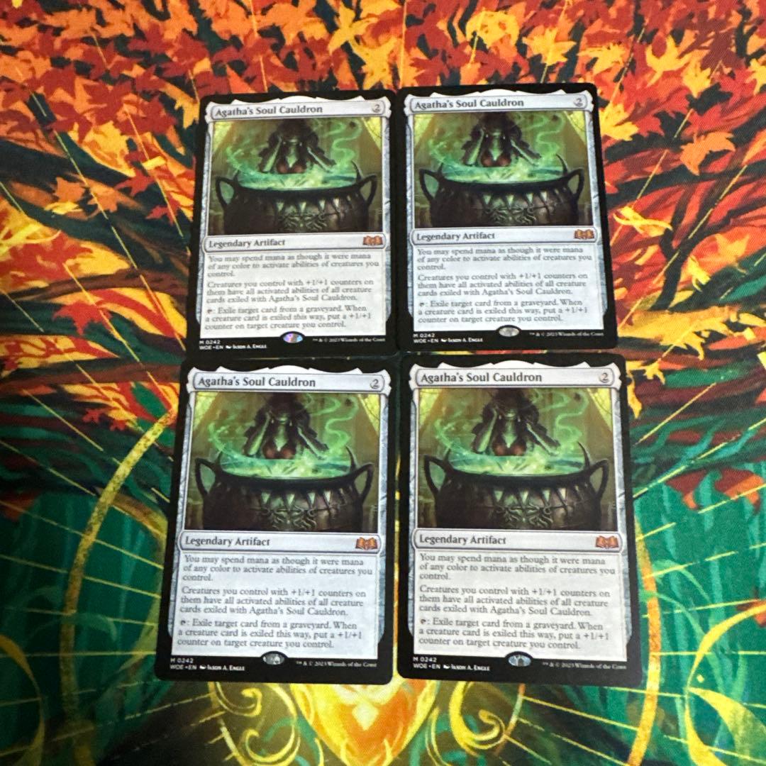 MtG アガサの魂の大釜英語4枚